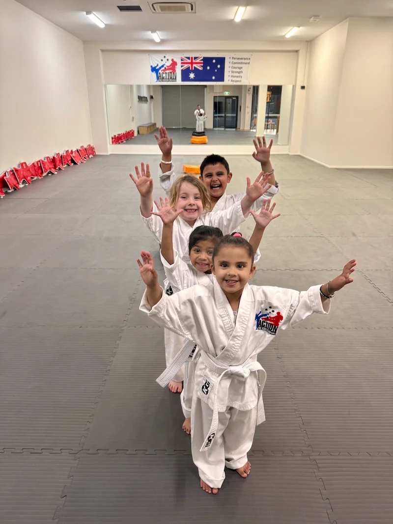 Young students in Tigers program