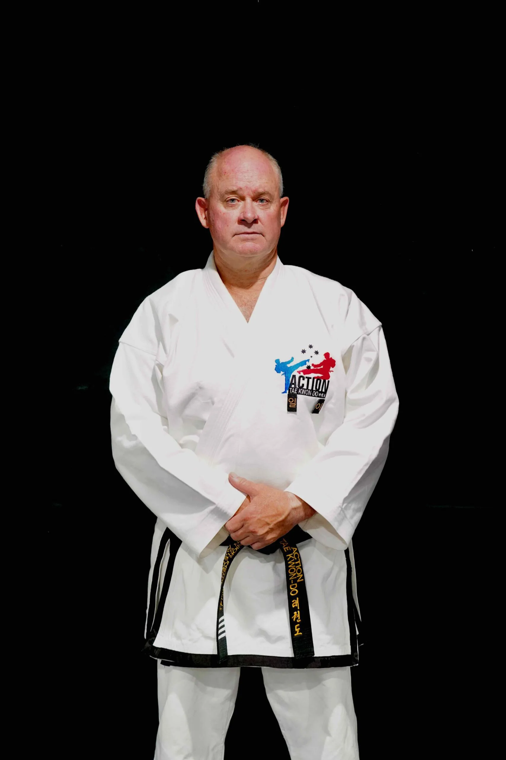 Senior Instructor Steven Mills of Action Tae Kwon-Do.